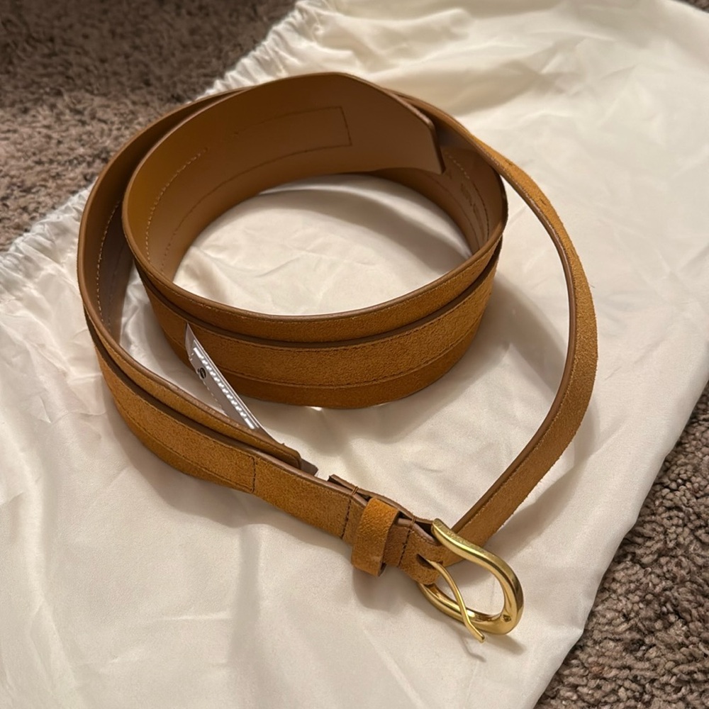 LOFT suede belt